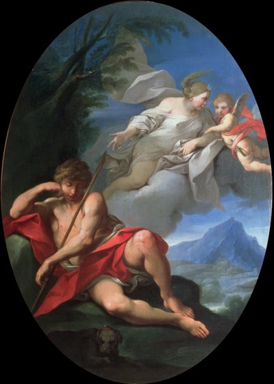 Diana y Endimión de Francesco Vellani
